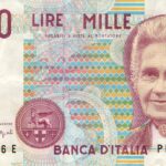 Banconota da 1000 Lire, esemplare raro, simbolo di ricchezza e collezionismo.