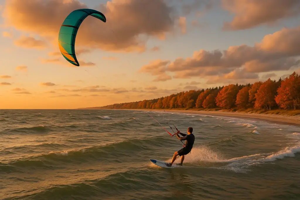 Le migliori destinazioni per kitesurf in autunno: vantaggi inattesi tra vento costante e poche folle