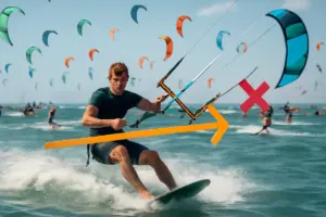 Kitesurf in spot affollati: strategie per scegliere traiettorie sicure ed evitare collisioni