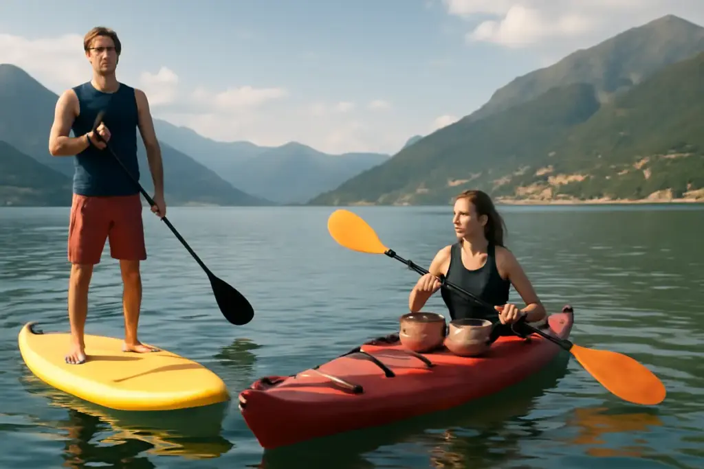 I migliori laghi per sport acquatici in Italia: la scelta ideale per sessioni senza onde affollate