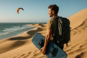 Viaggi avventura fra dune e mare: la destinazione che unisce kitesurf e deserti spettacolari