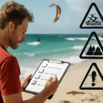 Come orientarsi in un nuovo spot di kitesurf? La checklist per riconoscere subito i possibili pericoli