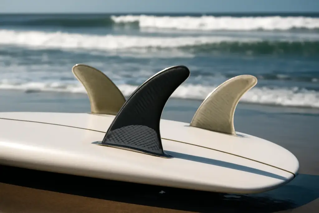 Pinne da surf: i materiali innovativi che migliorano la stabilità nelle onde