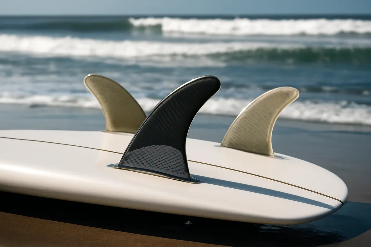 Pinne da surf: i materiali innovativi che migliorano la stabilità nelle onde