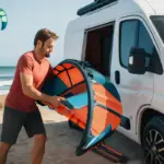 Kitesurf con camper: soluzioni pratiche per spostarsi liberamente tra spot lontani