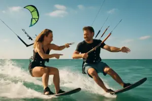 Kitesurf in coppia: consigli pratici per sessioni sincronizzate senza ostacolarsi a vicenda