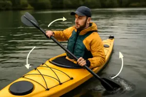 Tecniche per virare rapidamente col kayak: la sequenza di movimenti che rivoluziona la manovrabilità