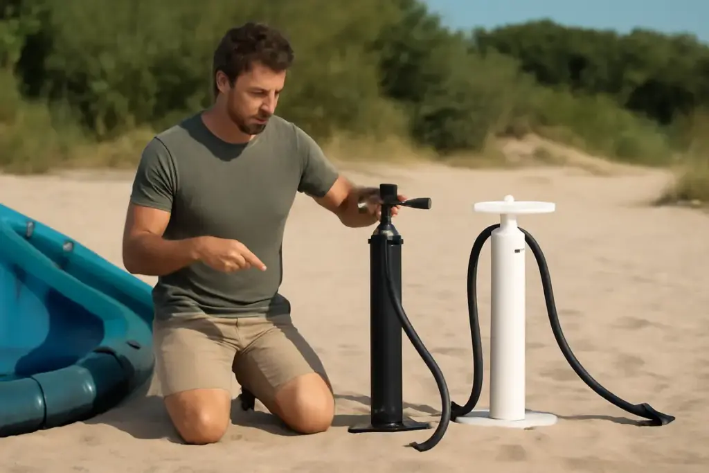 Come si sceglie la pompa ideale per gonfiare il kite? Risparmia tempo e fatica con questo dettaglio