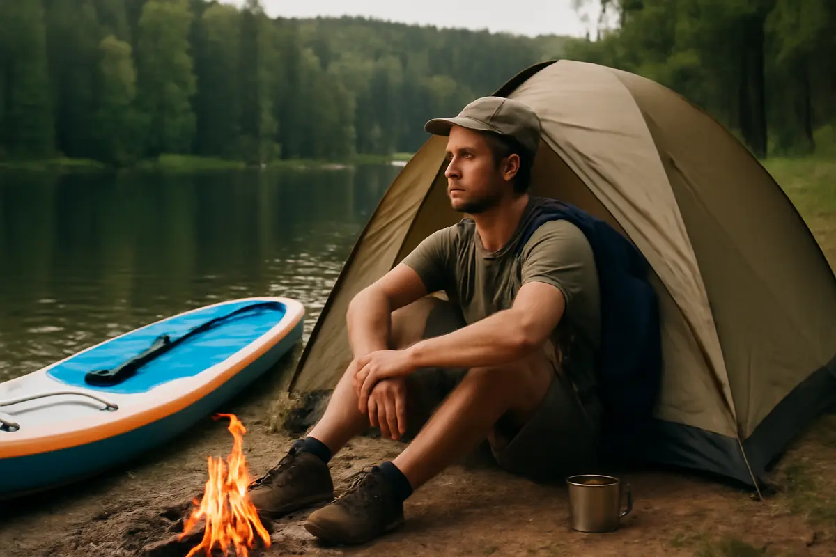 SUP e campeggio selvaggio: perché questa combinazione conquista sempre più viaggiatori