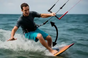 Come gestire il pannicello d’acqua in kitesurf? Il semplice movimento che previene le cadute