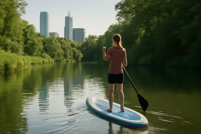 Come trovare spot tranquilli per SUP vicino alle città? Alternative verdi a portata di mano