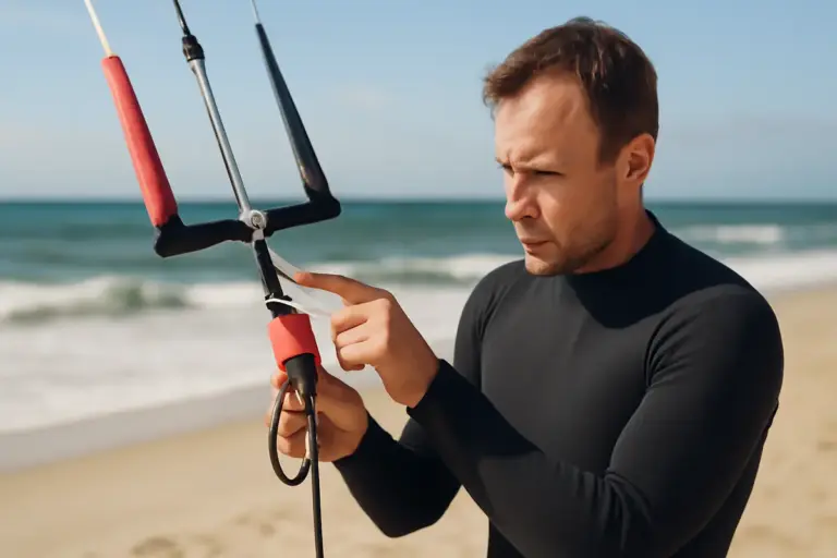 Attrezzatura kitesurf: quali controlli fare prima di entrare in acqua per aumentare la sicurezza
