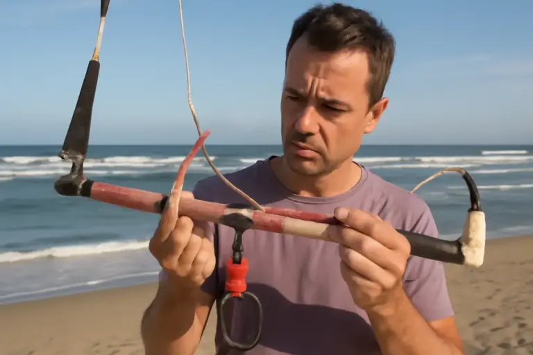 Quando sostituire la barra da kitesurf? I segnali che spesso vengono ignorati