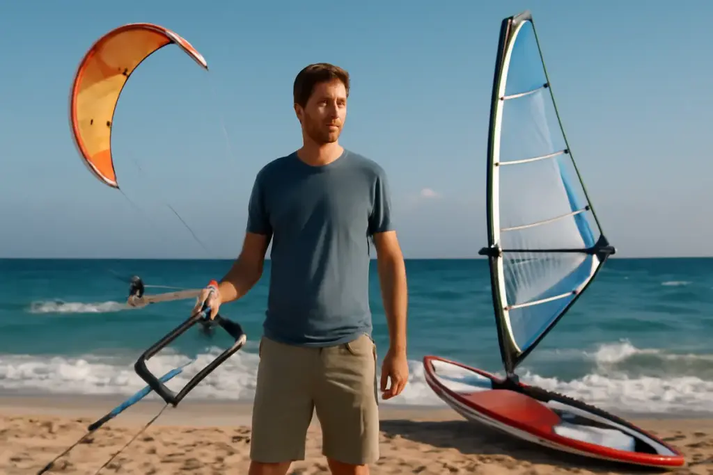 Kitesurf e windsurf insieme: come alternarli per un viaggio indimenticabile