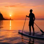 Quali mete favoriscono SUP all’alba o al tramonto? Vivi l’esperienza dei colori che trasformano l’acqua