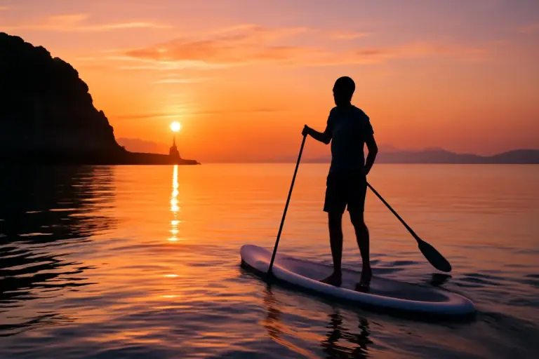 Quali mete favoriscono SUP all’alba o al tramonto? Vivi l’esperienza dei colori che trasformano l’acqua