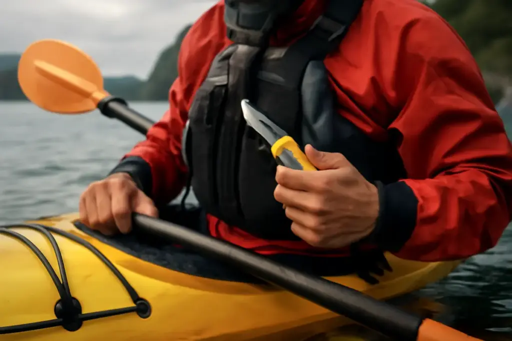 Coltelli di sicurezza per viaggiatori avventura in acqua: le funzioni che fanno la differenza