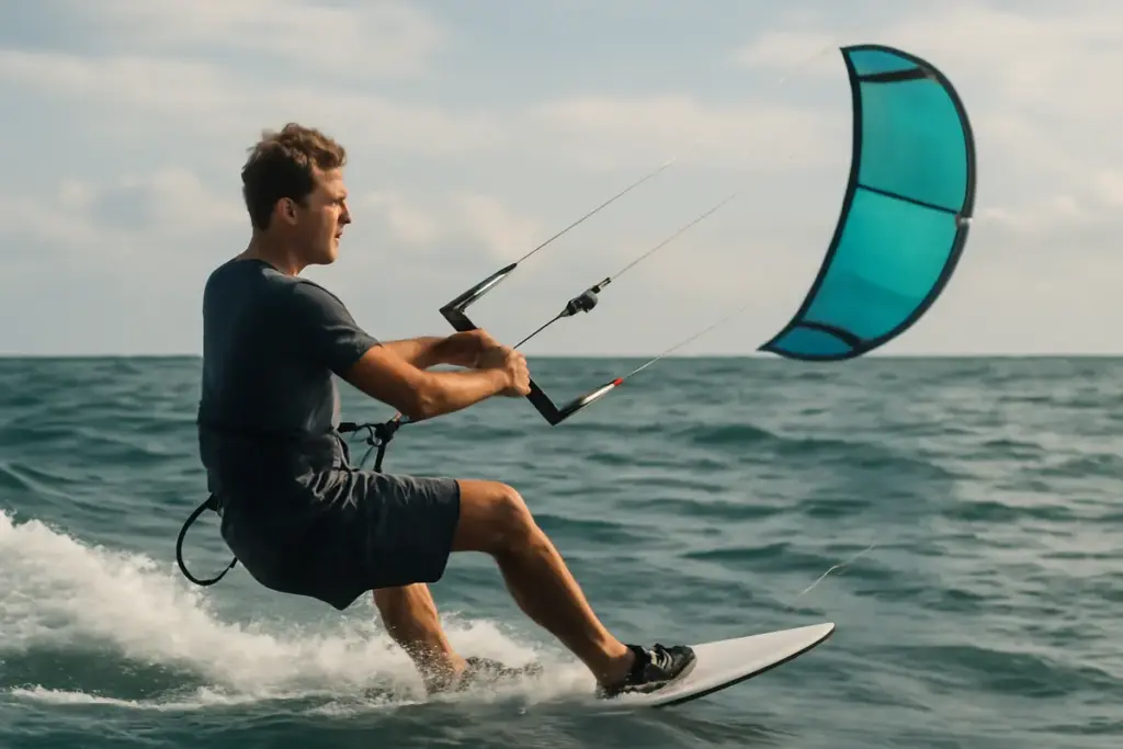Navigazione upwind nel kitesurf: la tecnica per recuperare posizione senza sforzo eccessivo