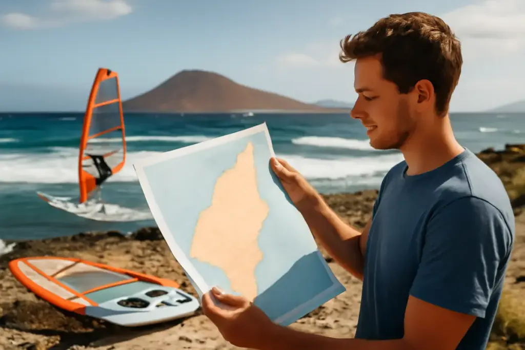Esistono spot di windsurf poco conosciuti nelle isole? Scopri dove il vento non manca mai